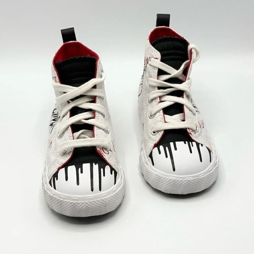 Converse Not A Chuck Paint Drip Hi Top Sneakers - Kids US 10